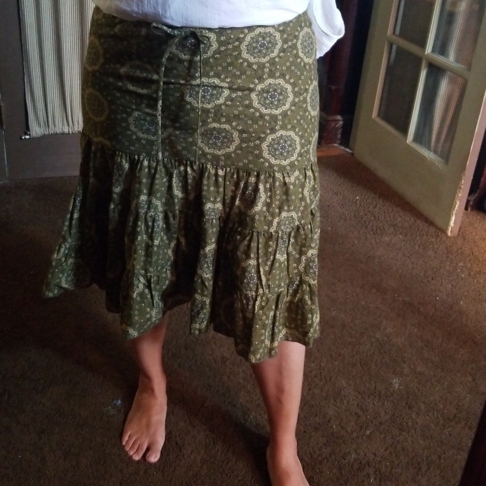 Printed skirt